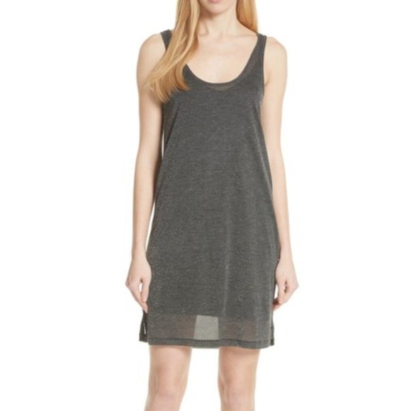 rag & bone Dresses & Skirts - Rag & Bone Dawson Black lurex coctail mini dress sleeveless gray black SMALL
